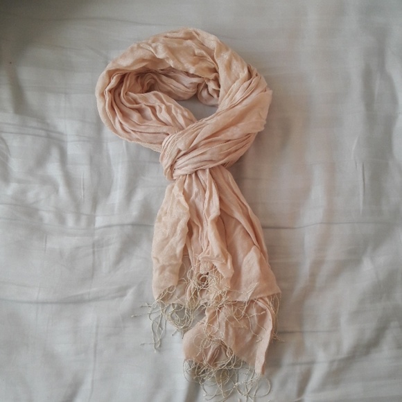 Accessories - 3 for $10 Light gold scarf
